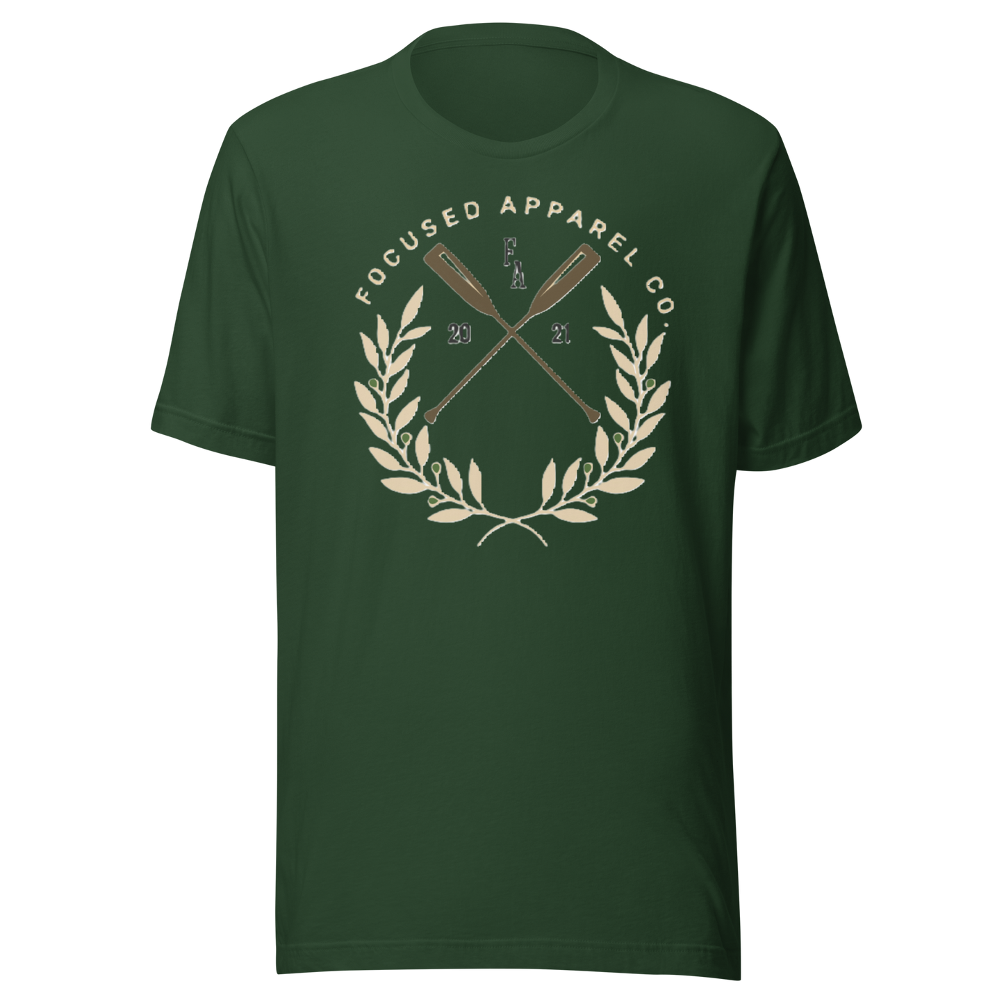 Carlsbad Short Sleeve v4 Cotton T-Shirt - Forest Green