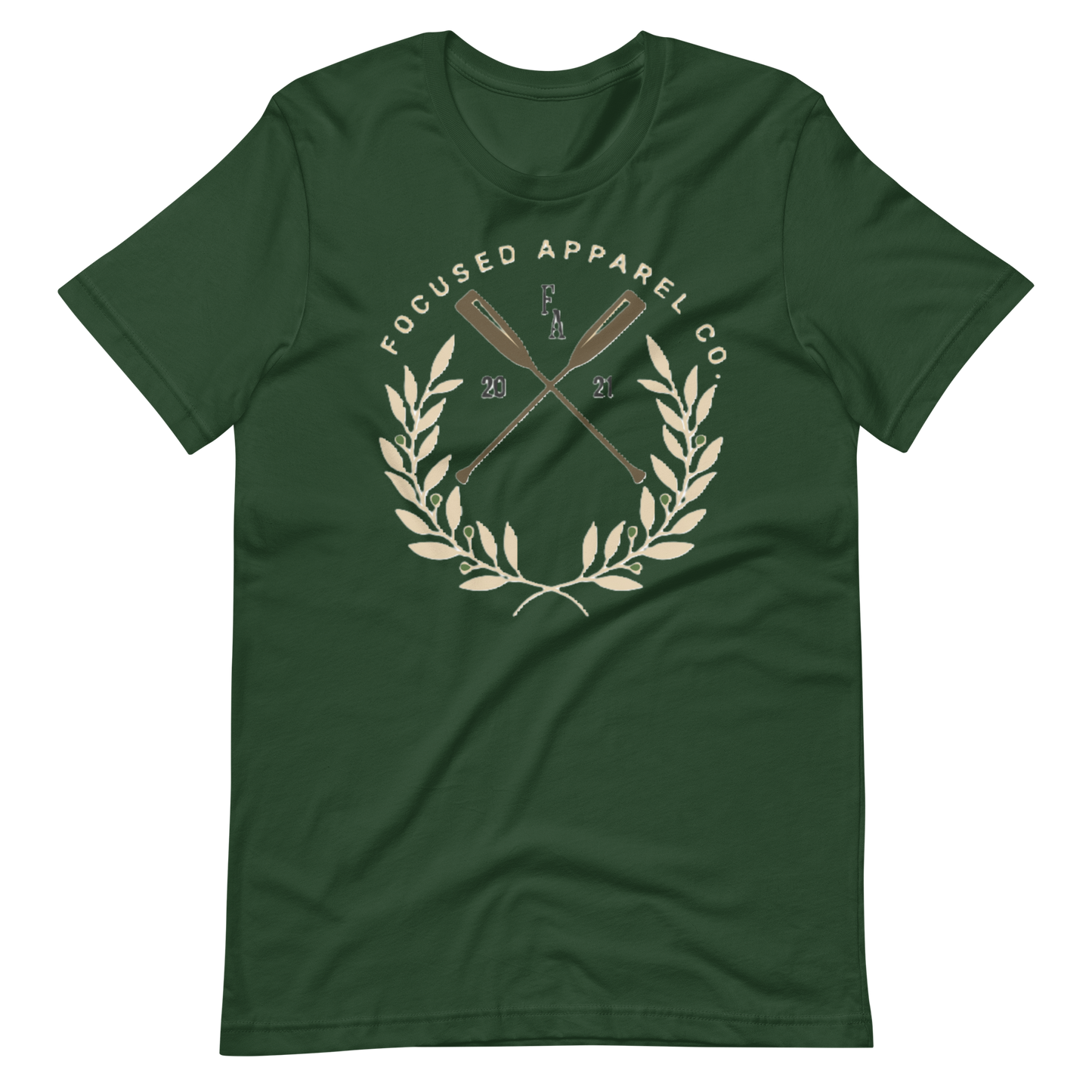 Carlsbad Short Sleeve v4 Cotton T-Shirt - Forest Green