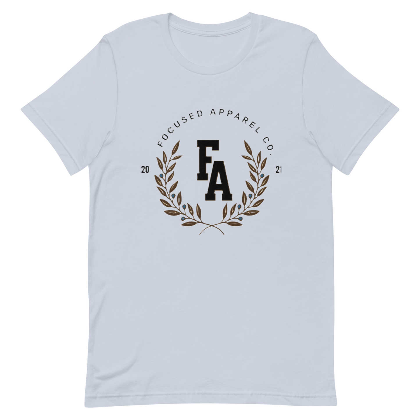 Focused Apparel Carlsbad Style Short Sleeve Cotton T-Shirt