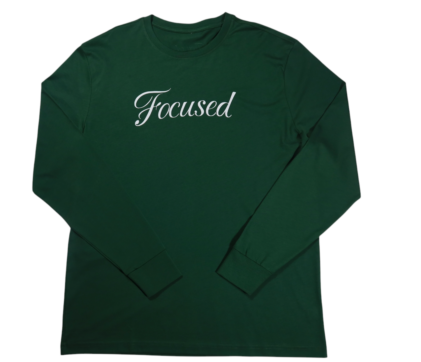 Long Sleeve Casual T-Shirt - Forest Green
