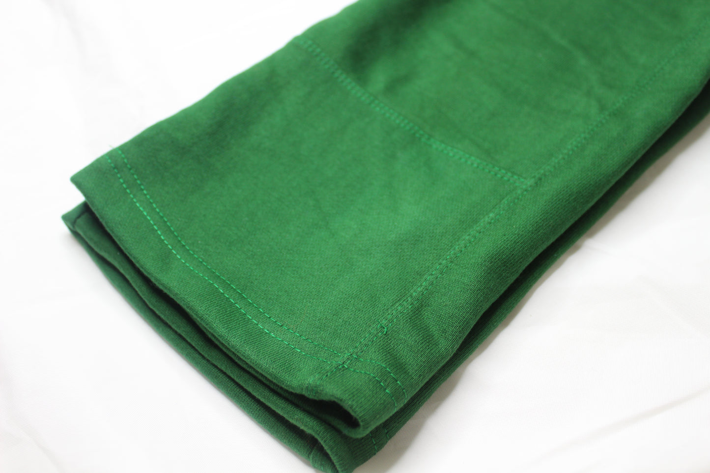 Forest Green Embroidered Jogger Pants