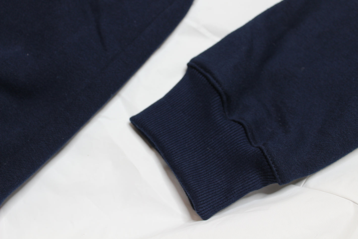 Maroon/ White/ Navy Embroidered Hoodie