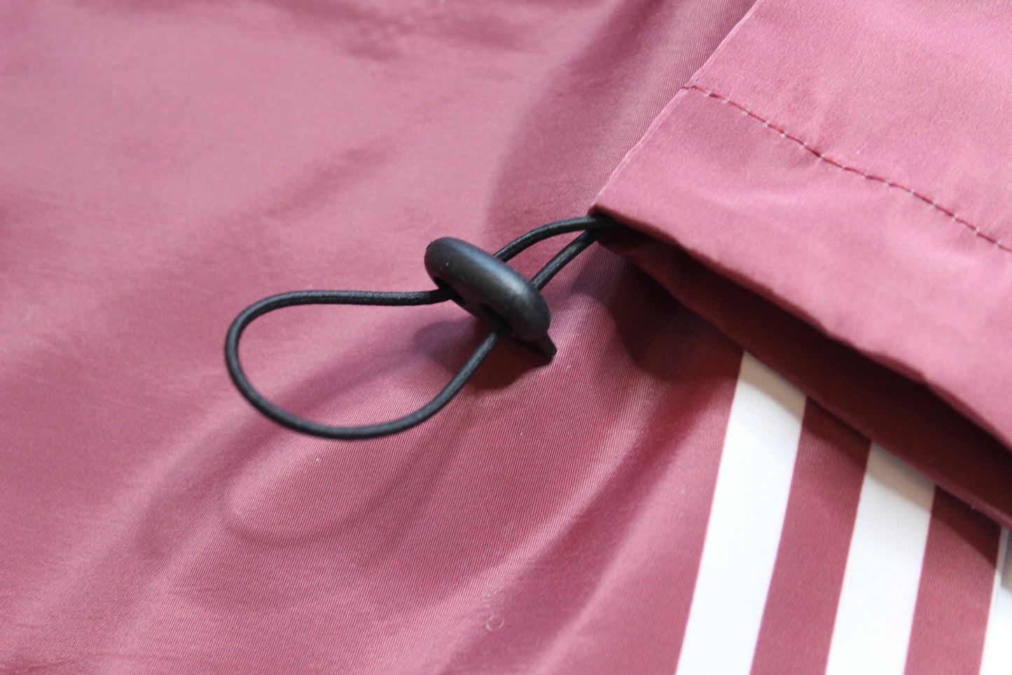 Focused Embroidered Nylon Comfort Track Suit - Maroon