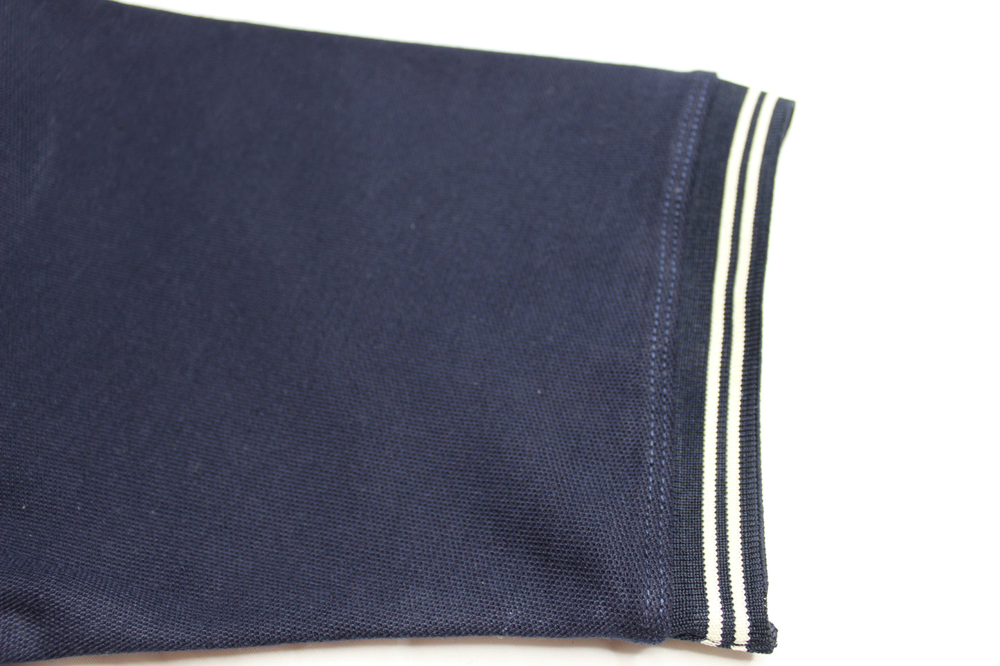 Embroidered Cotton Polo Style Shirt - Navy