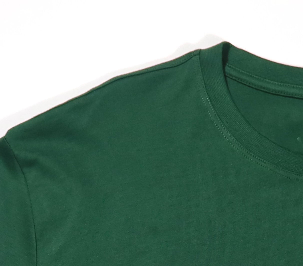 Long Sleeve Casual T-Shirt - Forest Green