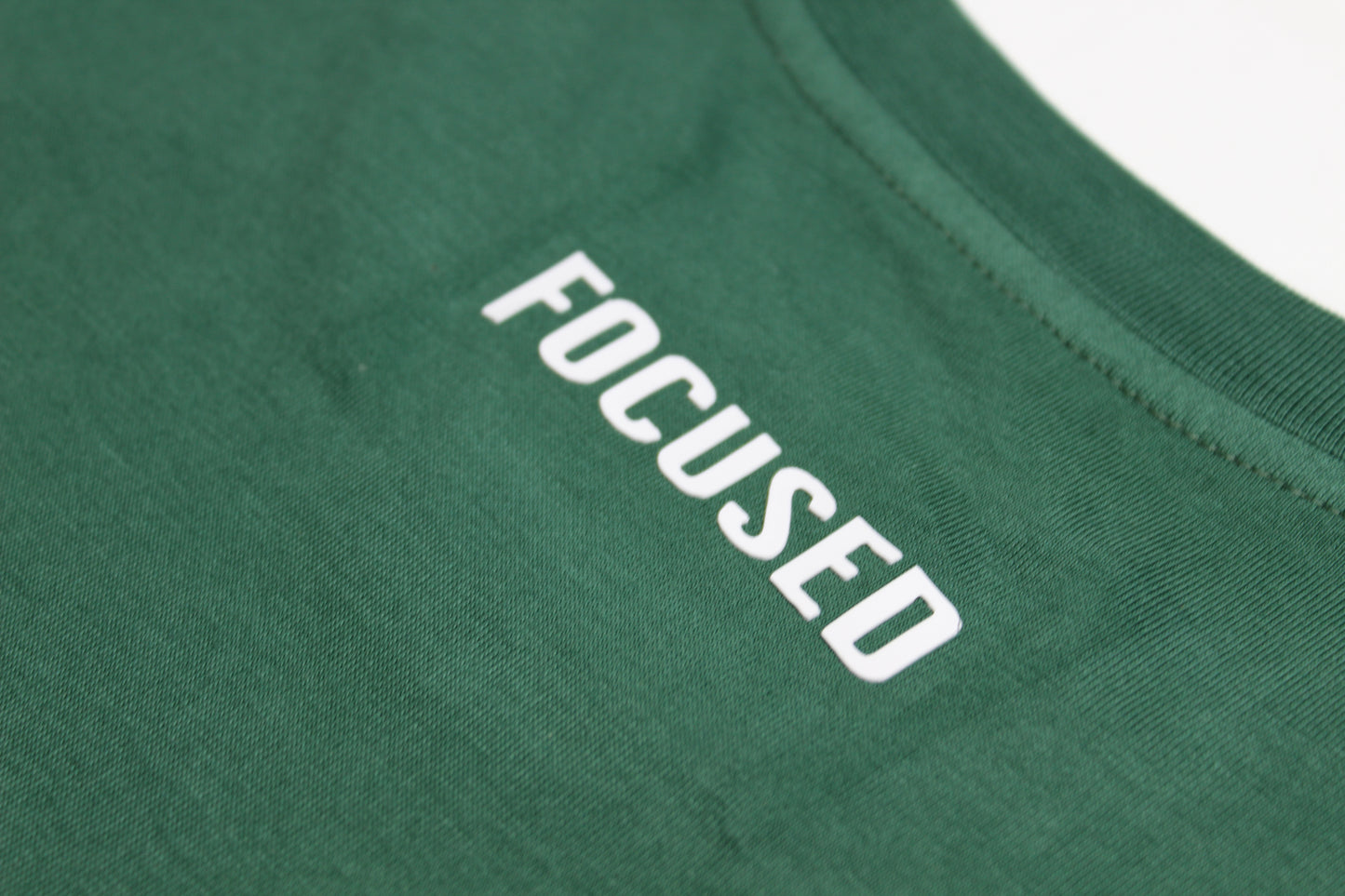 Casual Long Sleeve T-Shirt - Forest Green