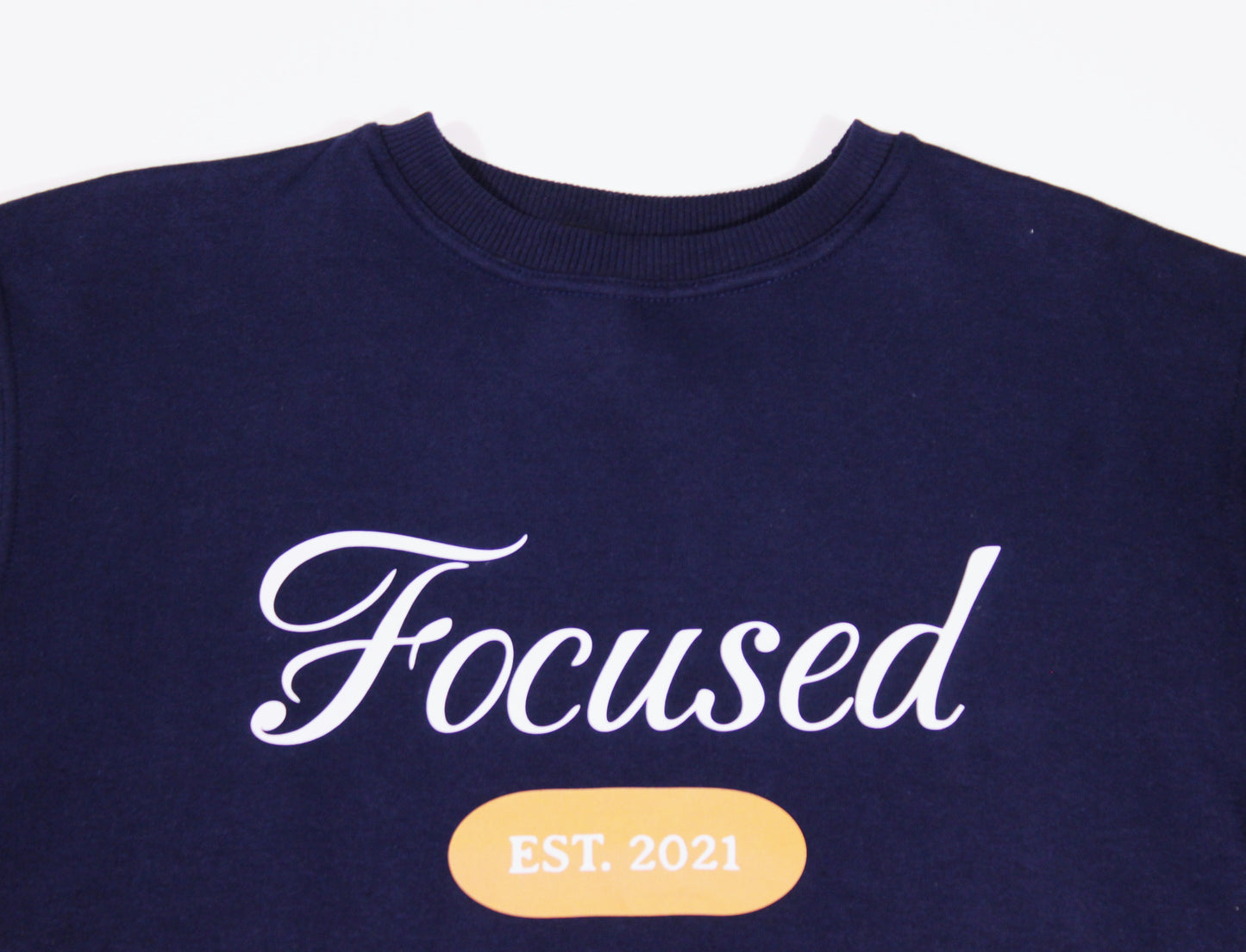 Men's Navy Fleece Sweatshirt