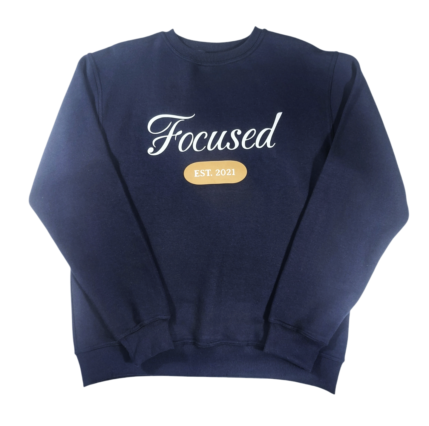 Men's Navy Fleece Sweatshirt