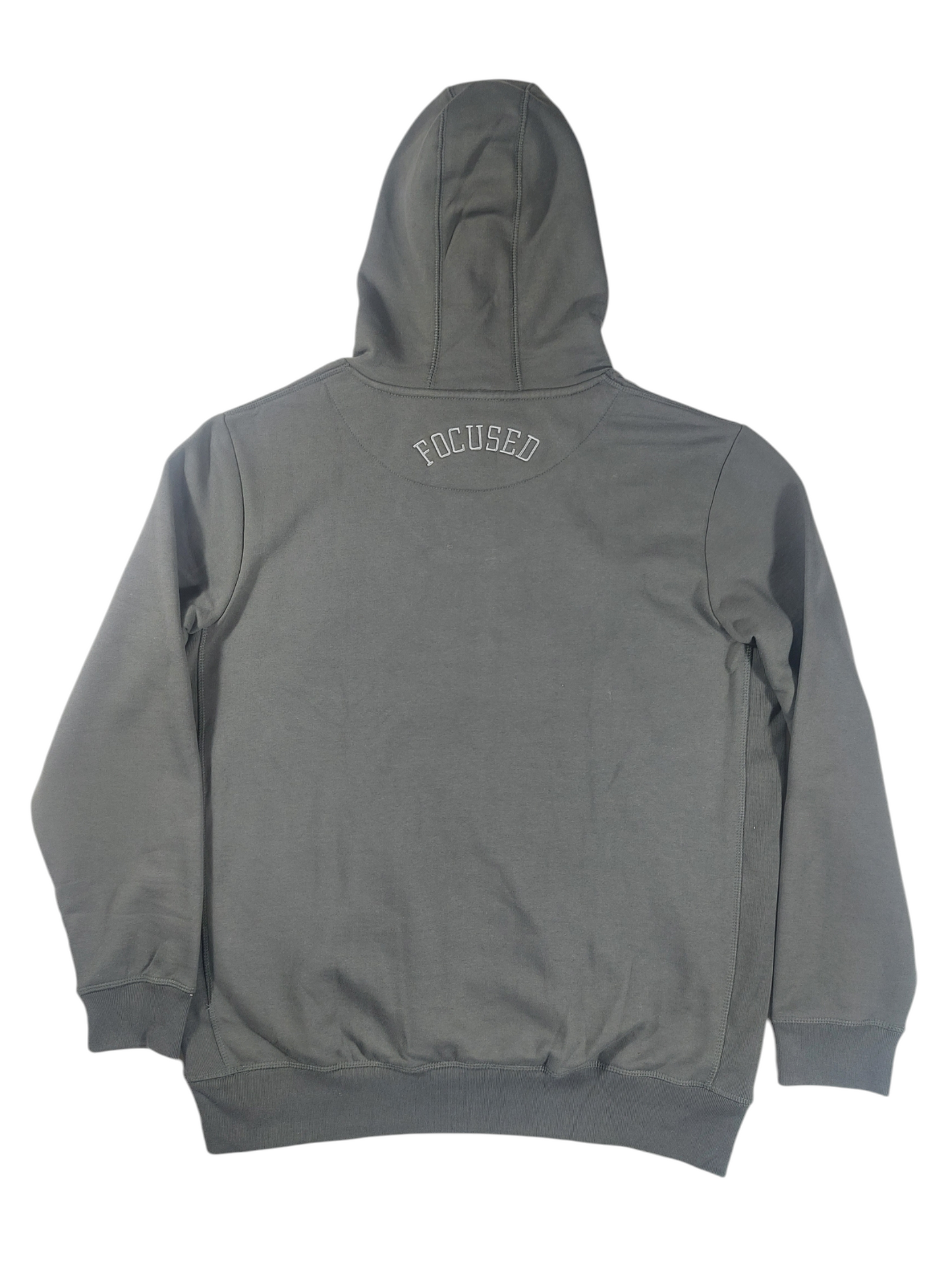 Embroidered Hoodie - Dark Grey