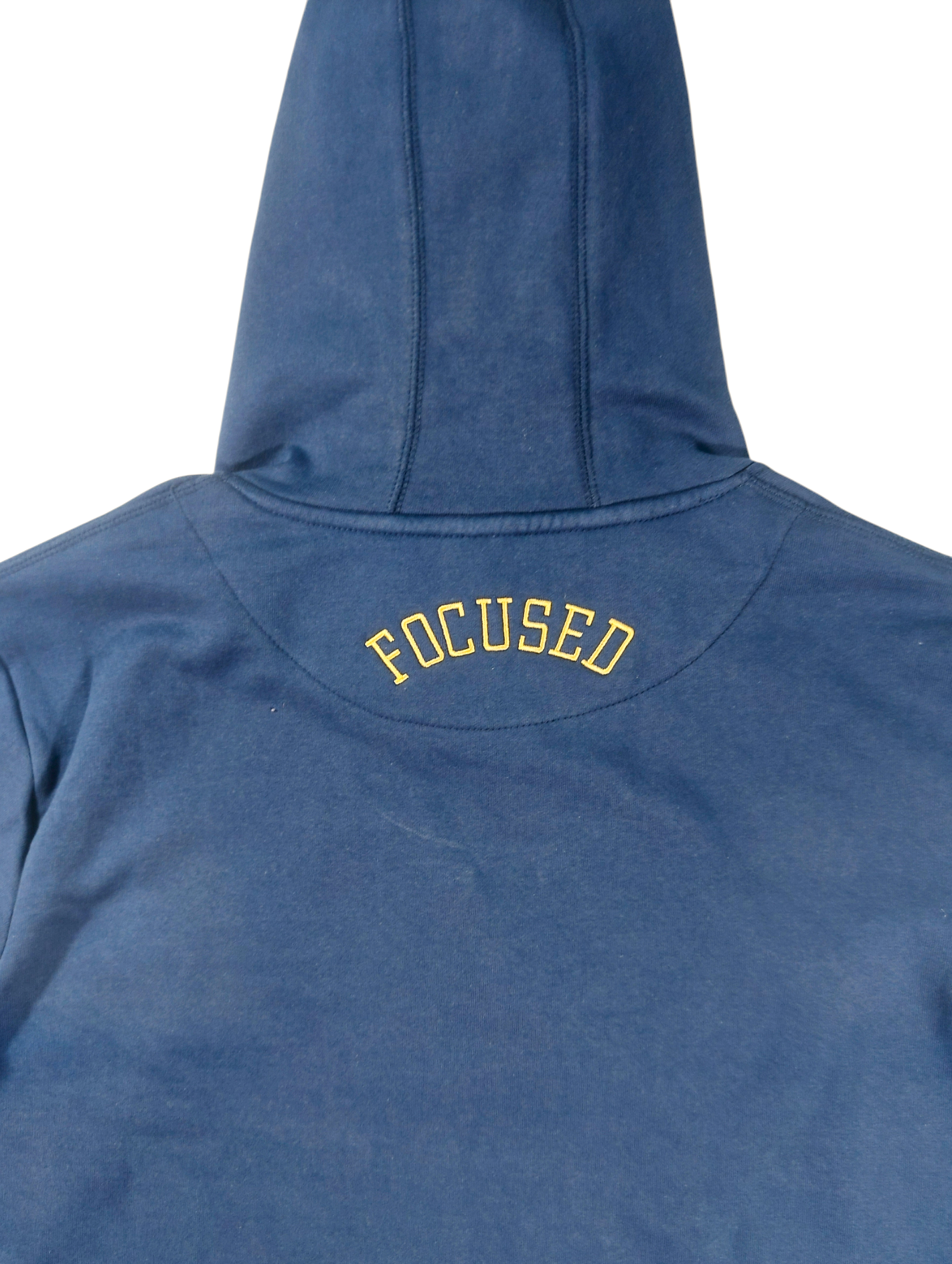 Ocean Navy Embroidered Hoodie