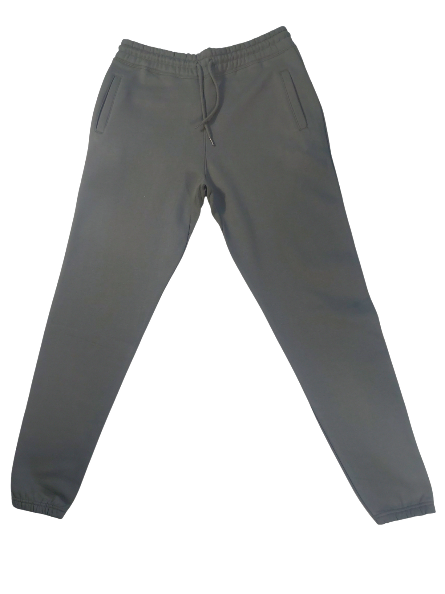 Dark Grey Cotton Fleece Sweatpants