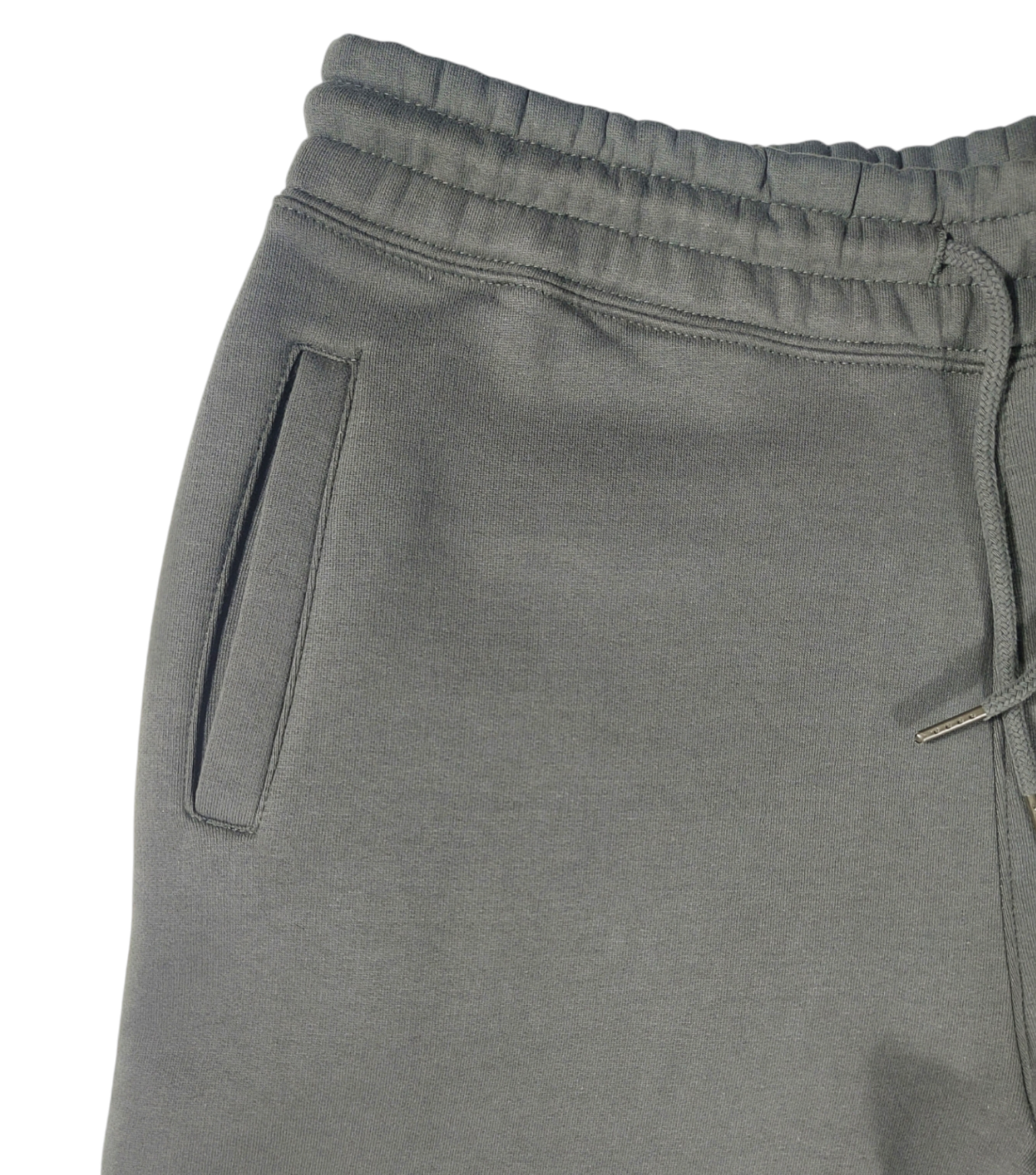 Dark Grey Cotton Fleece Sweatpants