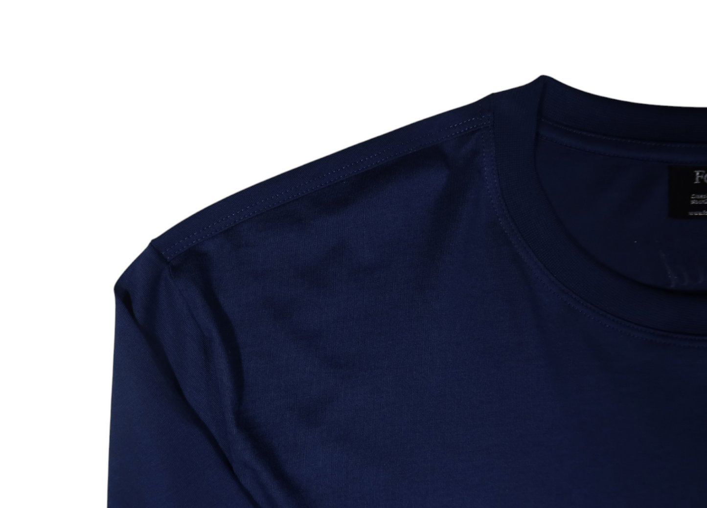 Long Sleeve Casual T-Shirt - Navy