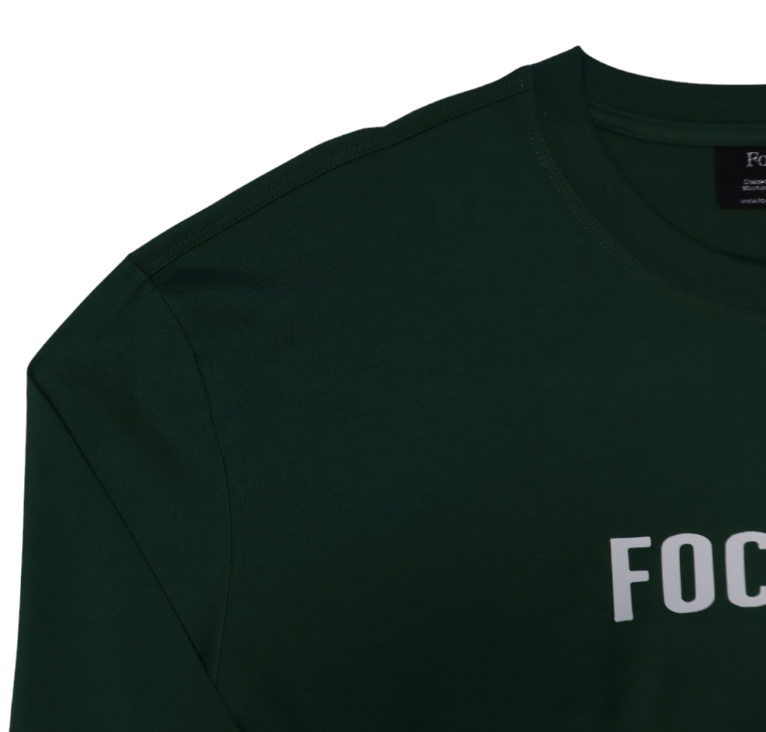 Casual Long Sleeve T-Shirt - Forest Green