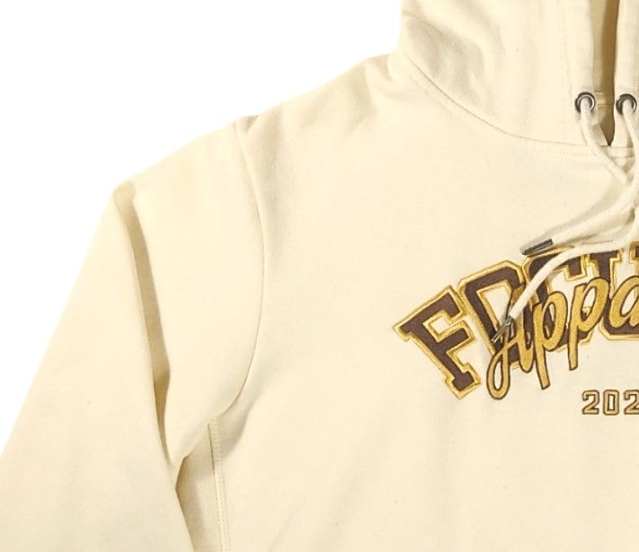 Embroidered Hoodie - Cream
