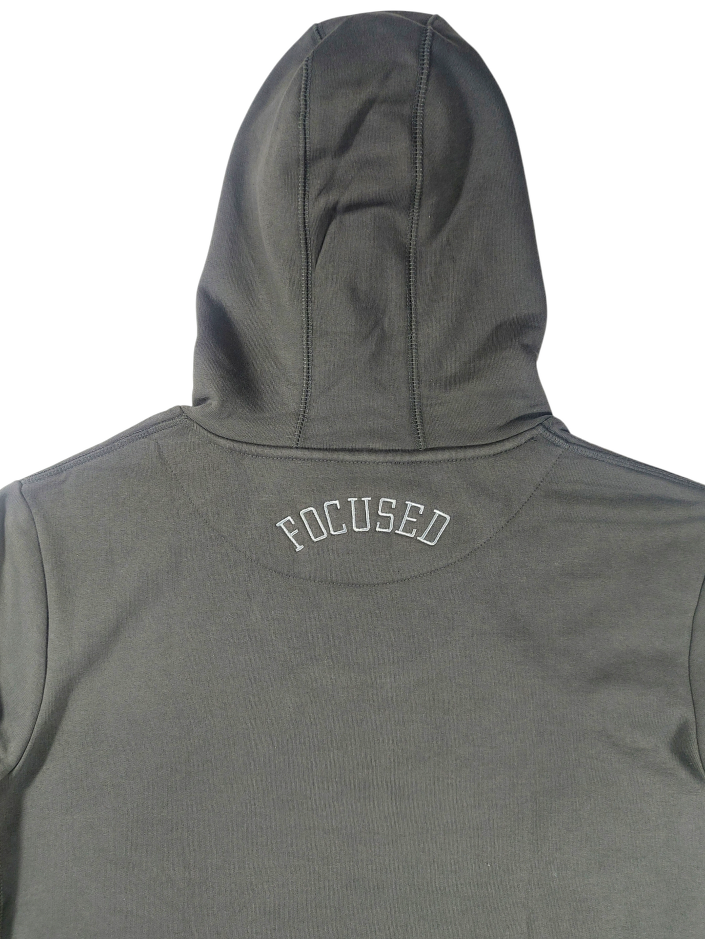Embroidered Hoodie - Dark Grey