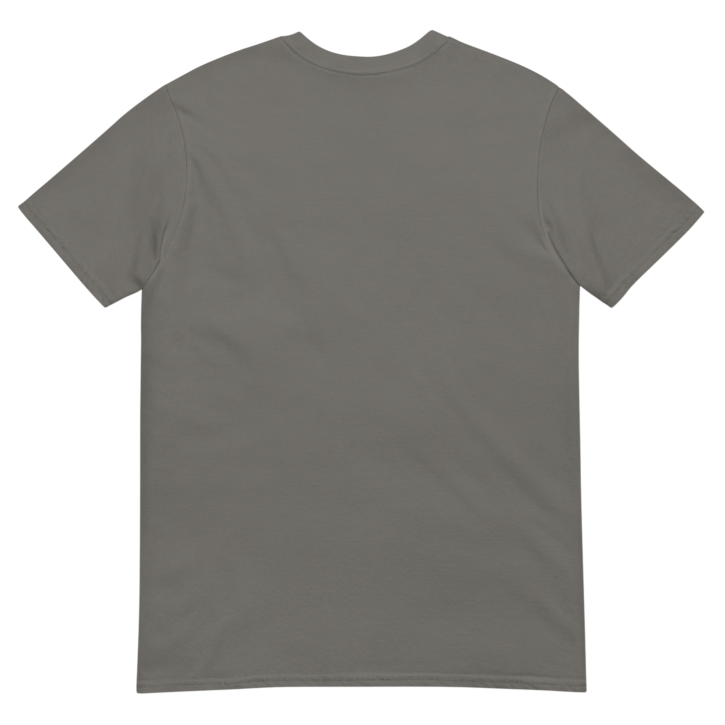 Husselbear Short Sleeve Cotton T-Shirt Charcoal