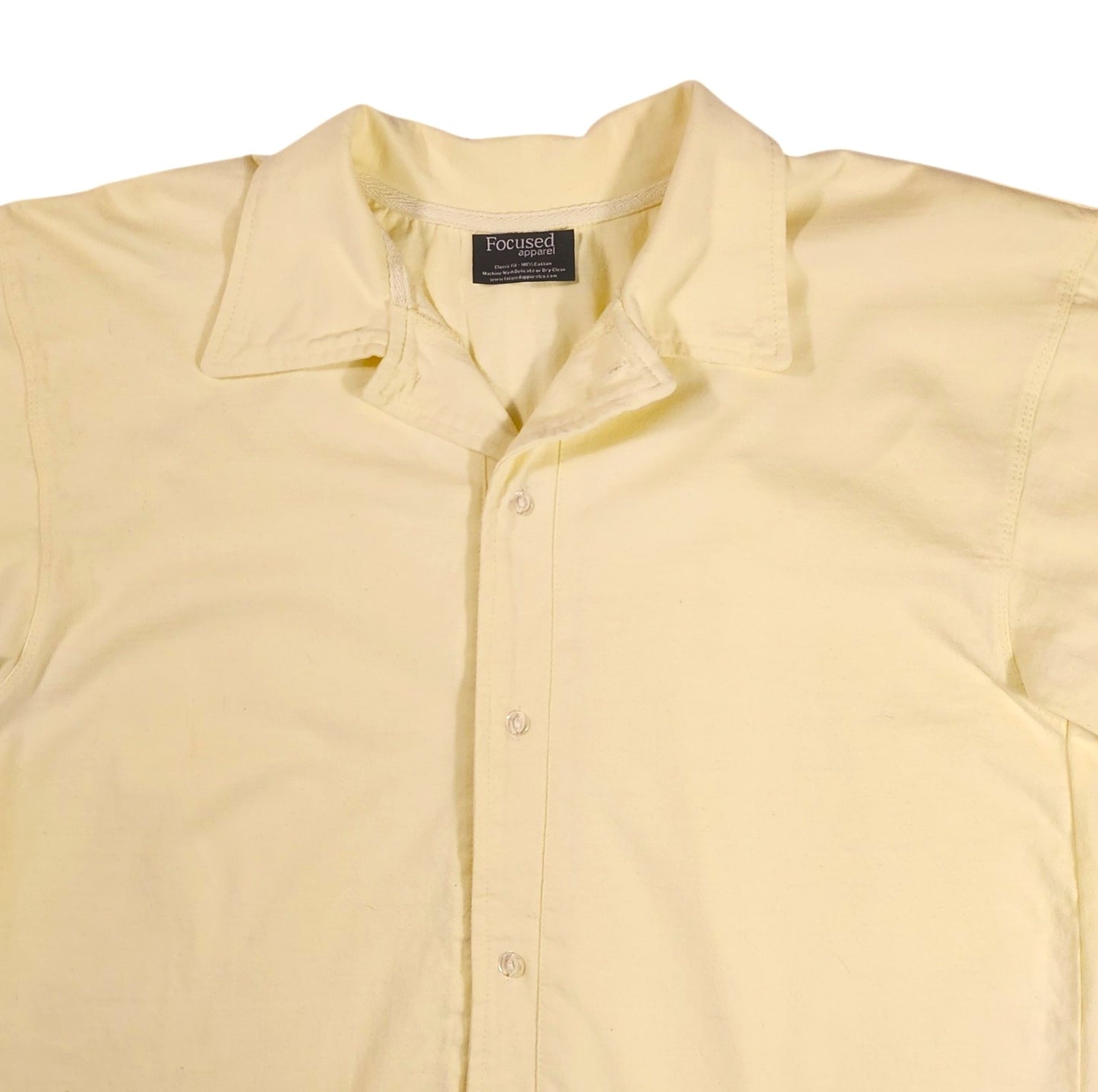 Women's Wide Sleeve Button Up Shirt  - Cream