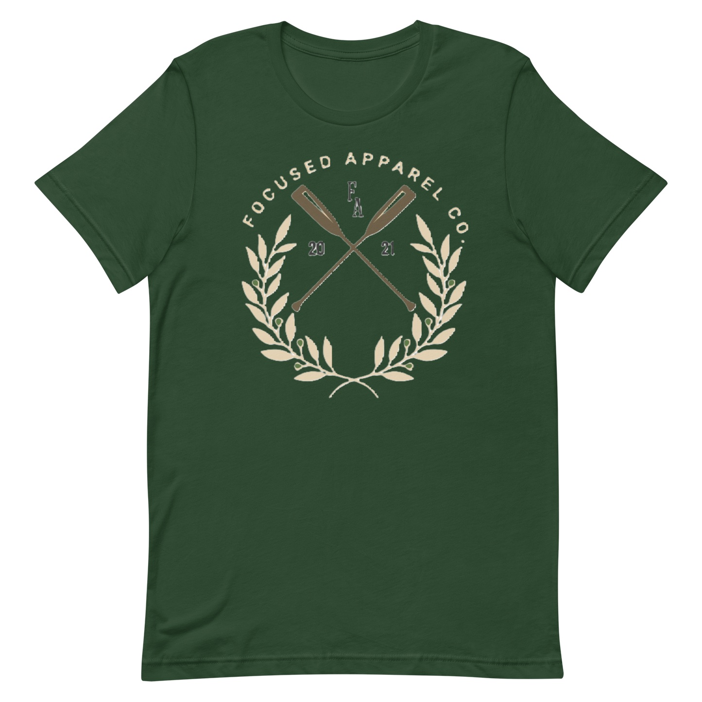 Carlsbad Short Sleeve v4 Cotton T-Shirt - Forest Green