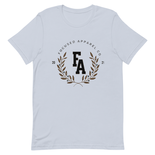 Focused Apparel Carlsbad Style Short Sleeve Cotton T-Shirt