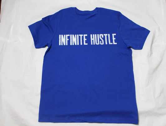 Infinite Hustle T-Shirt   - Blue
