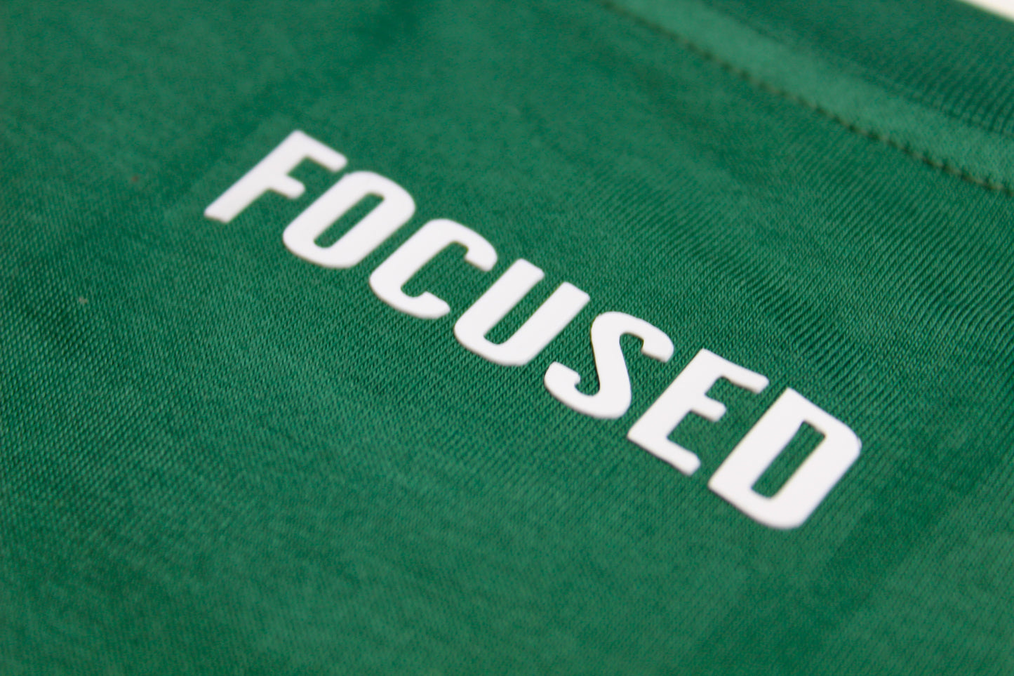 Focused Premier Casual Long Sleeve T-Shirt   Forest Green