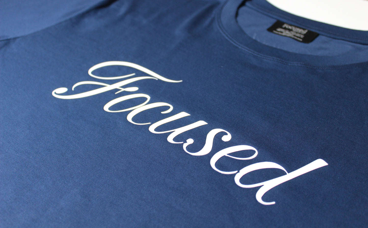 Long Sleeve Casual T-Shirt   -    Navy