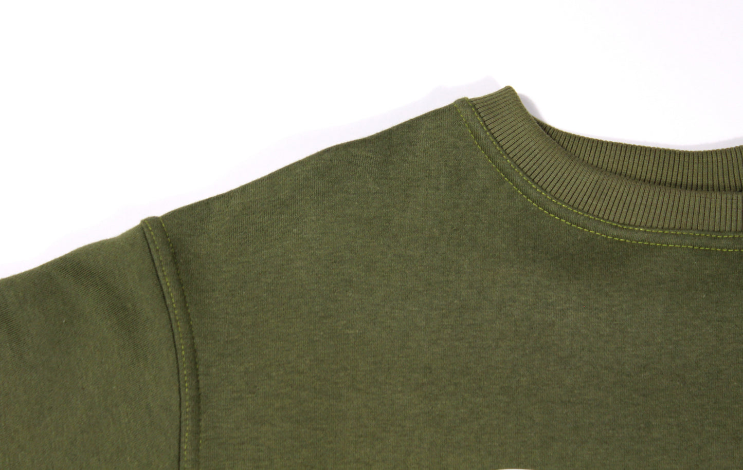 Men's Fleece Pullover Sweatshirt - Olive