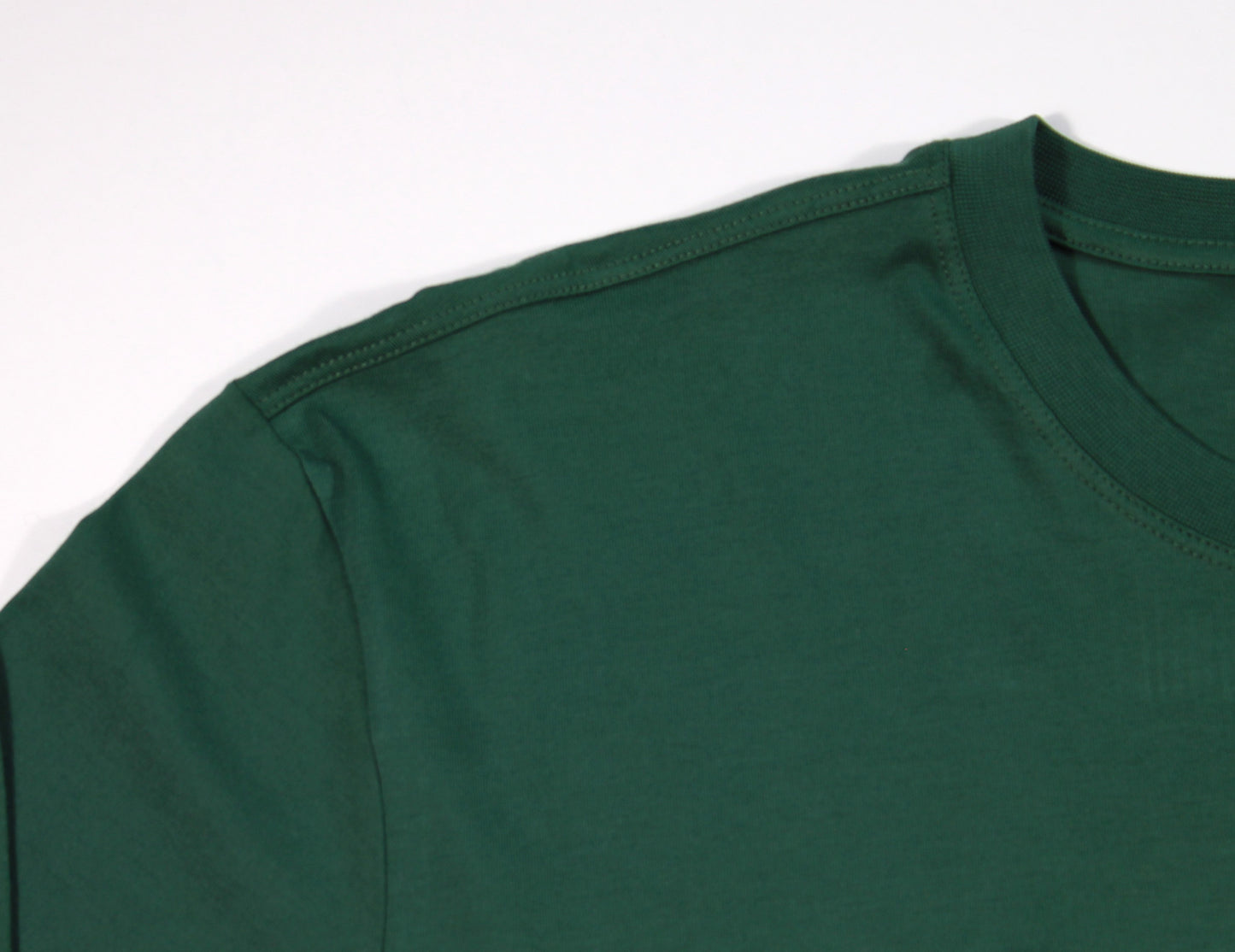 Focused Premier Casual Long Sleeve T-Shirt   Forest Green