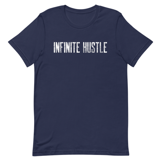 Infinite Hustle Short Sleeve Cotton T-Shirt - Navy
