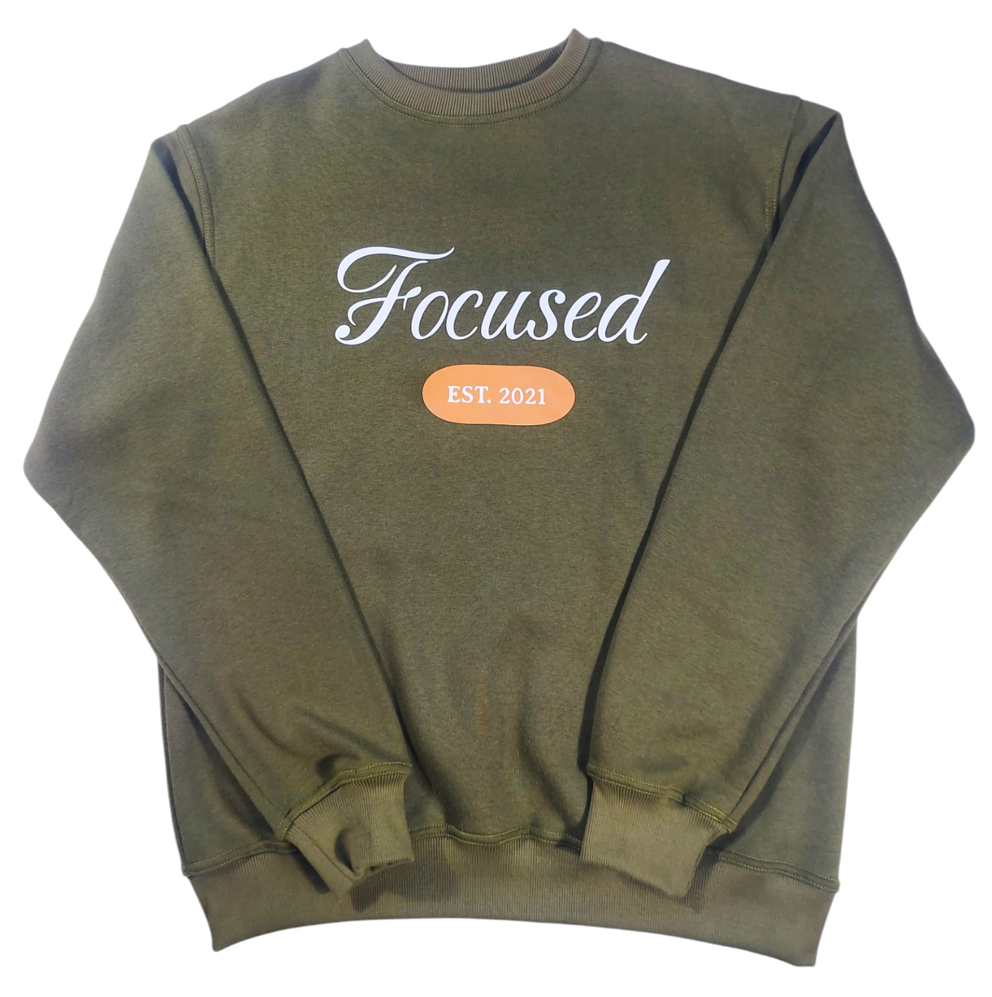 Men's Fleece Pullover Sweatshirt - Olive